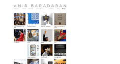 Desktop Screenshot of amirbaradaran.com